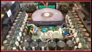 Alpice XP-5000 amplifier open testing