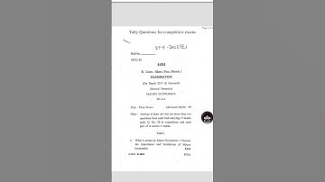 Macro Economics Bcom 2nd semester 2022 Exam under CDLU University #bcom #economics #cdlusirsa