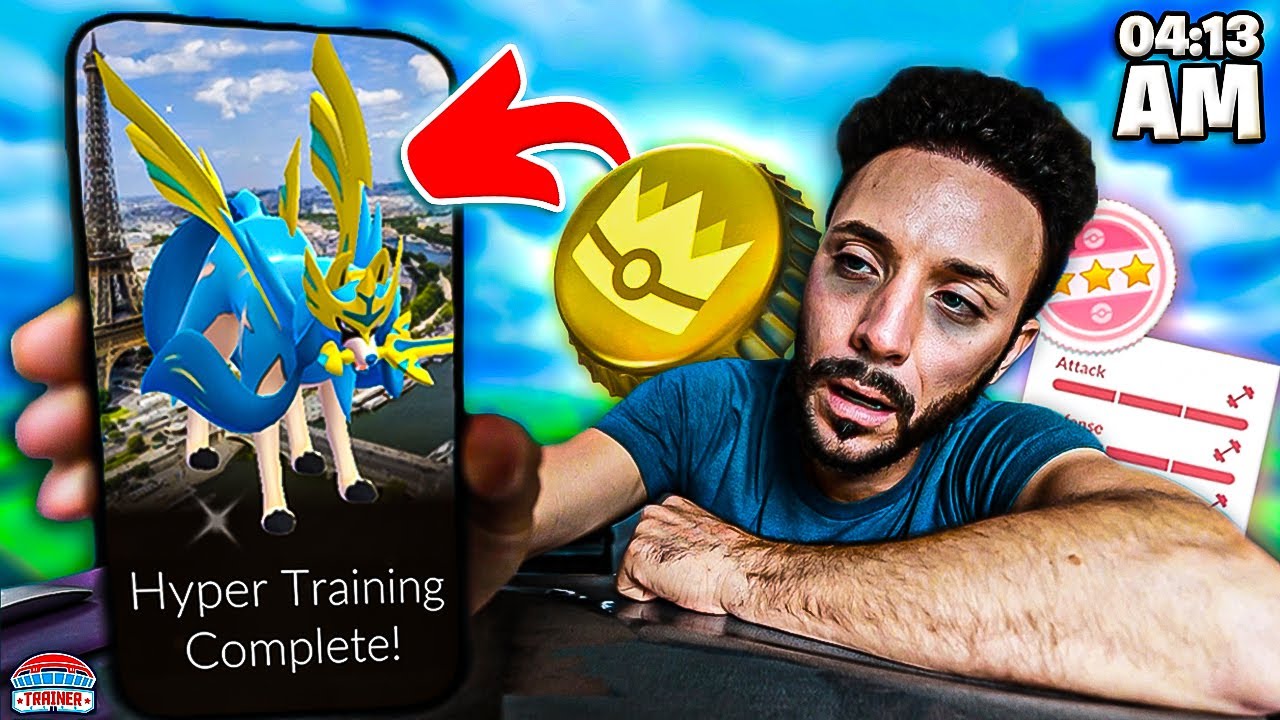 I Bottle Capped My Shundo Zacian in 12 Hours in Pokémon GO!