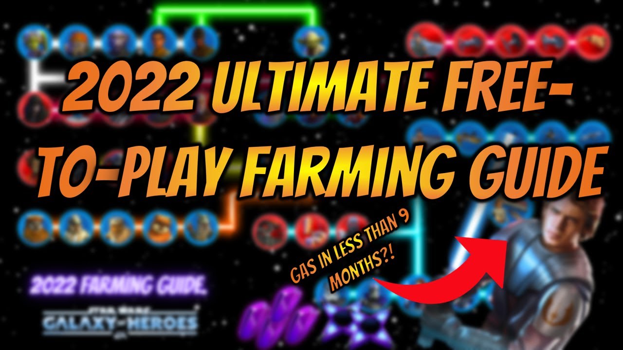 Star Wars: Galaxy of Heroes Best F2P Farming Guide | 2022
