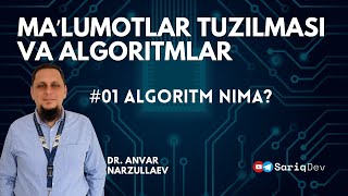 #01 ALGORITMLAR | ALGORITM NIMA?