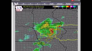 2020 Iowa derecho loop