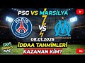PSG ve Marsilya | Maç Analizi | İddaa Tahminleri | 08.01.2026
