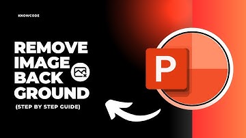 How to remove an image background in MS PowerPoint (Quick And Easy)