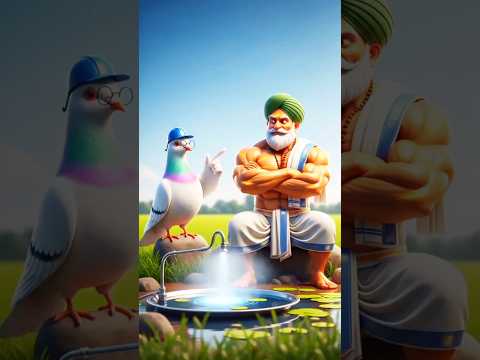 किसान ने वॉटर पार्क का पानी खतम कर दिया | Moral Story In hindi #story #shorts #trending #viral