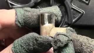 Polishing Bronze Metal Clay On The Jooltool