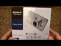 Unboxing Sony DSC-W560