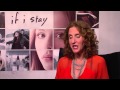 If I Stay: Author Gayle Forman Official Movie Interview | ScreenSlam