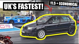 🐒 R8 KILLER! MEET THE MAN BEHIND THE UK'S FASTEST FWD DIESEL SKODA FABIA VRS!