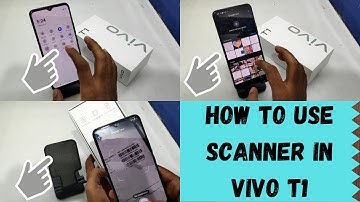 How to Use Scanner in VIVO T1 5G| How to read QR codes on a vivo T1  pro 5G