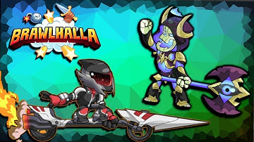 Necromancer Azoth & Street Racer Artemis! • Brawlhalla 1v1 Gameplay
