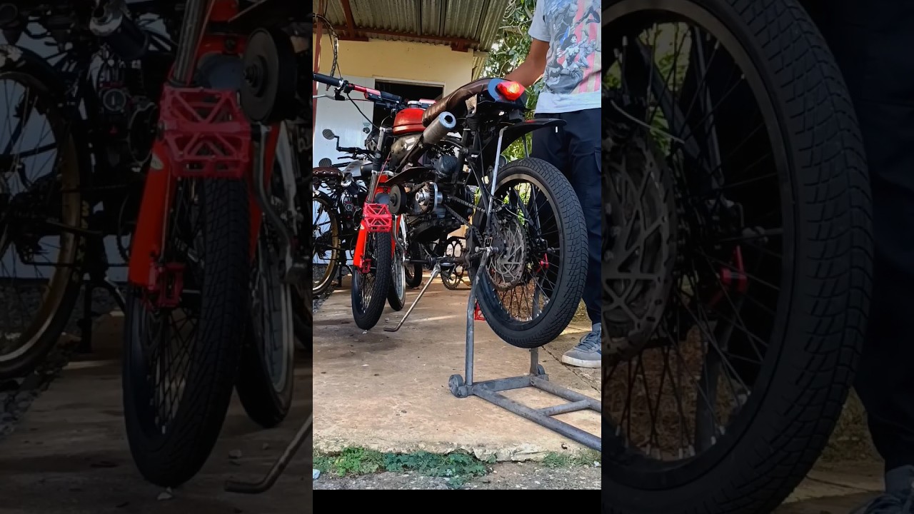 79cc Predator Motorized bike update