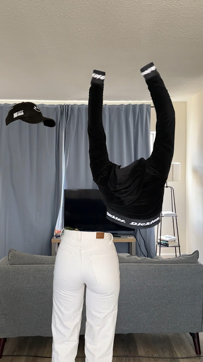 My roommate had a green screen suit, so naturally…