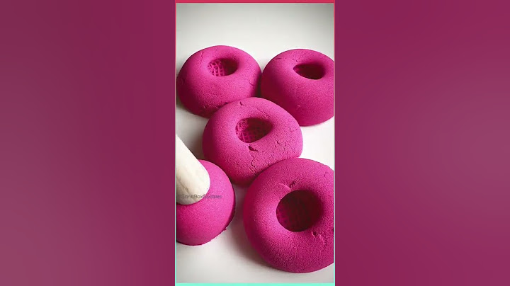 DELICIOUS but don’t eat!!🤩 🍩  #kineticsand #asmr #shorts