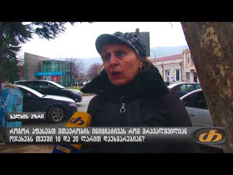 როგორ აფასებთ მთავრობის ინიციატივას  რომ მრავალშვილიან ოჯახებს თვეში10 და 20 ლარით დაეხმარებიან?