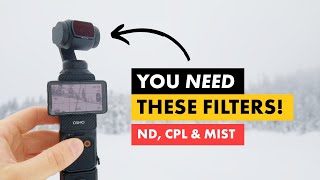 DJI Osmo Pocket 3: In-depth Review of the Freewell ND, CPL & Mist Filters for Cinematic Footage