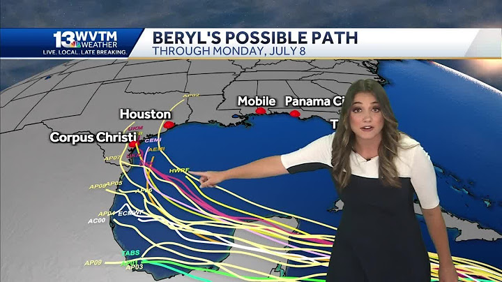 Major category 5 Hurricane Beryl moves through Caribbean impacting Jamaica before moving into the...