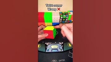Twist corner tutorial #rubikyes #puzzle #rubixkube #rubikscube #cubing #djcubing #toy