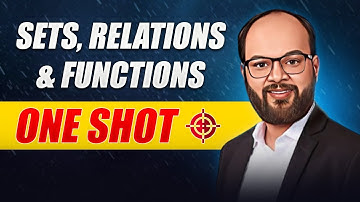 Sets, Relations and Functions One Shot | B.COM | BBA | CA | Class 12 | Discrete Mathematics