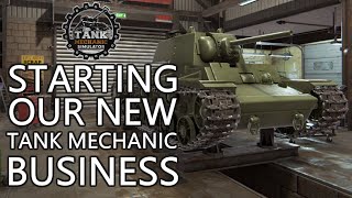 Starting a Business as a Tank Mechanic in Tank Mechanic Simulator Xbox