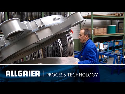 Allgaier Process Technology | VRS 1500 | exchange top deck