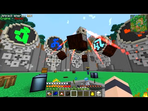 Etho's Modded Minecraft #65: Fun With Lasers