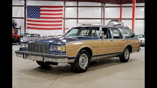 1990 Buick Estate Wagon Blue