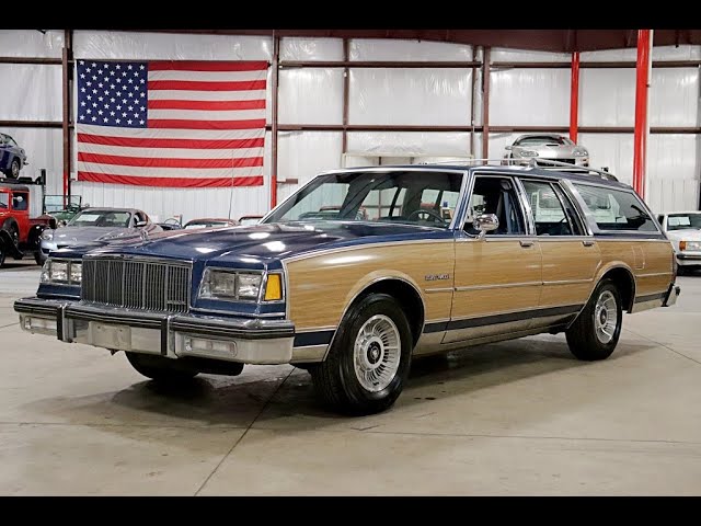 1990 Buick Estate Wagon Blue - YouTube