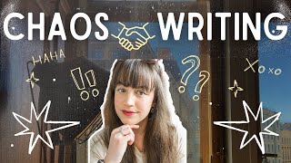 chaos 🤝 writing (finding time to write when you have none)