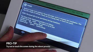 Qolsys: Jenni Updates Software on the IQ Panel