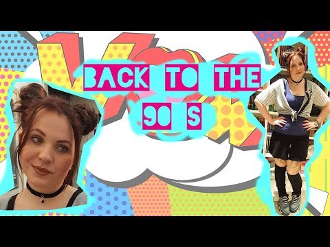 90s Party // get ready with me // 90er make-up & hair