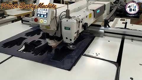 ZOJE Pattern Sewing Machine| ZJ-M6-GS900-SF-LK2-V2| Operating Video for Hand Globs Making with Laser