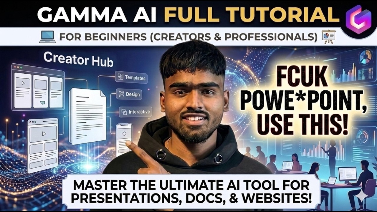 How to Use Gamma AI: Create Professional Presentations in Seconds ...