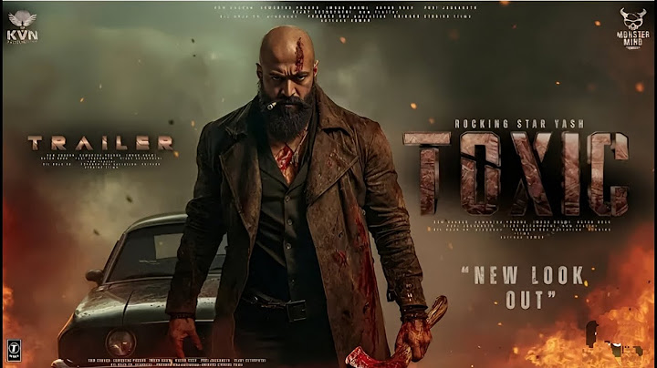 Toxic: Birthday Peek | Rocking Star Yash | Geetu Mohandas | Monster Mind Creations | 2025