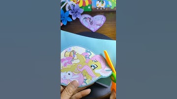 Pony Fluttershy Và Chú Thỏ Cắt Giấy – Ai Cũng Thích Mê! 🎨✨ #thủcông  #đồchơigiáodục  | BV âm nhạc