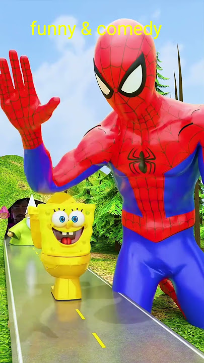 Spider man teke teke comedy funny #spiderman #funny #comedy #funnyvideo #followme #funniestvideo