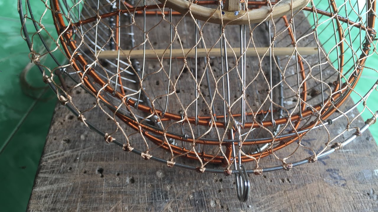 Cách đang lưới lụp bẫy chim.và cách tỉa mặt lưới