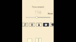 PercussionTutor app V3 with time-stretching feature screenshot 3