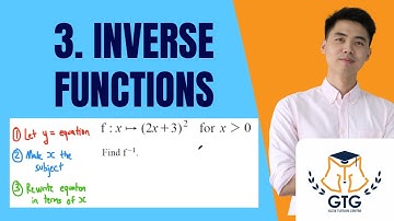 3 Inverse Functions