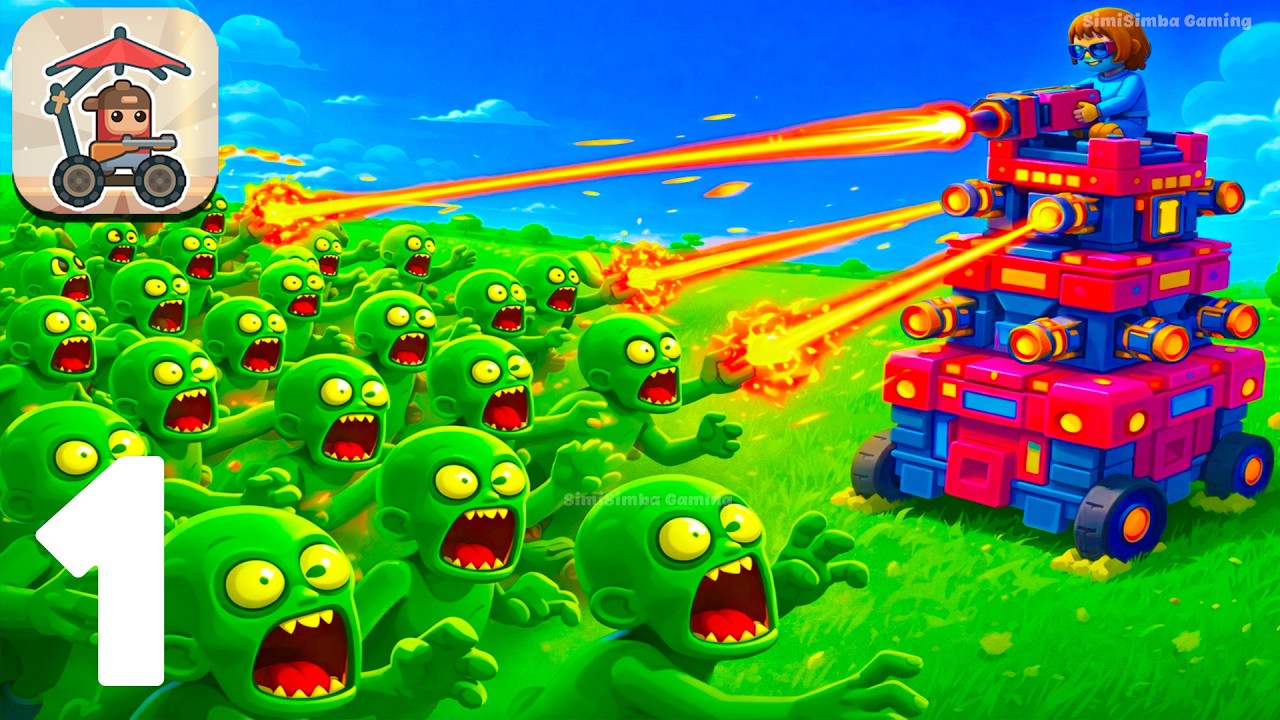 🔥Tower Destiny Survive Gameplay Walkthrough Part 1 – Massive Enemy Waves (Android,iOS)