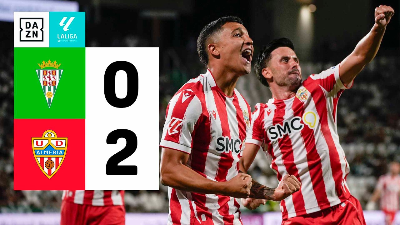 Resumen: Córdoba CF vs UD Almería (0-2) | Resumen | Highlights LALIGA HYPERMOTION