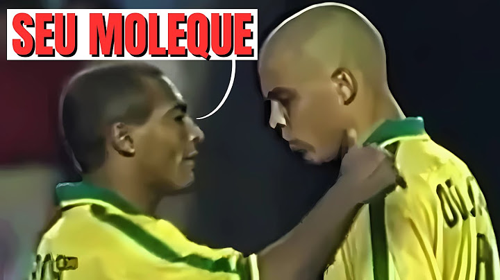 O ESPORRO QUE ROMÁRIO DEU EM RONALDO FENÔMENO