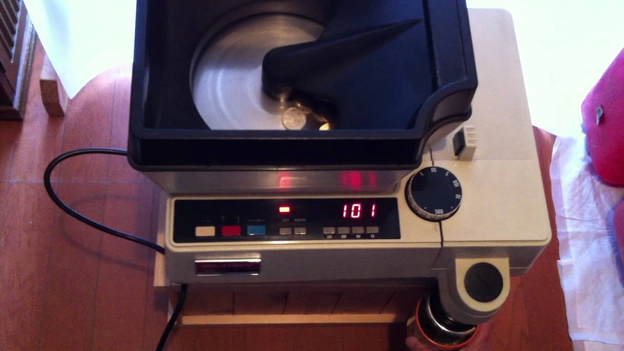 硬貨計数機(グローリーCN-10)