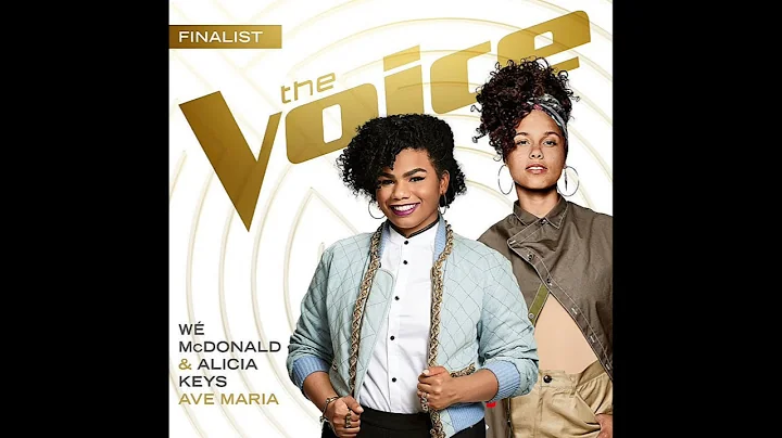 We McDonald & Alicia Keys | Ave Maria | Studio Ver...