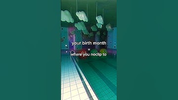 your birth month = where you noclip to #backrooms #dreamcore #weirdcore #liminalspace #shorts