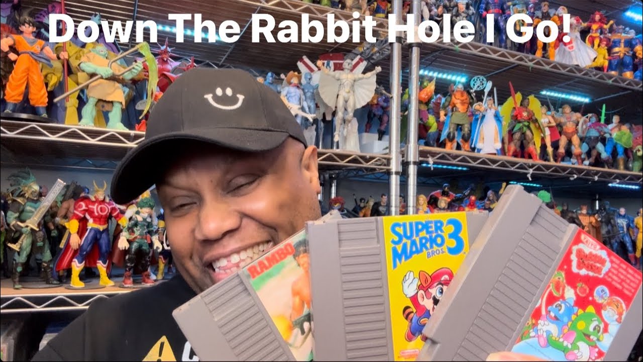 Nintendo NES Video Game Pickups Down The Rabbit Hole I Go - YouTube