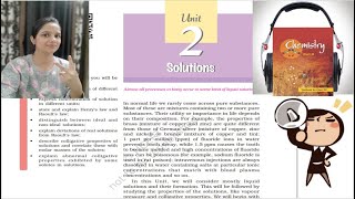 Solution Audiobook Class12 | Class12 Chemistry Audiobook | Class12 NCERT Chemistry Reading Only