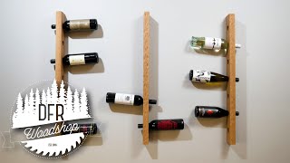 Building a White Oak Wine Rack