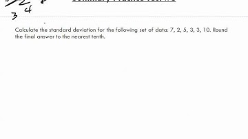 Math for Business and Applications   Ch 22 Summary Practice Test 6 to 8