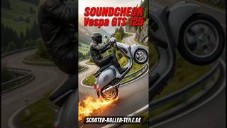 Soundcheck Vespa GT GTS 125 4 Takt Turbo Kit G Max Sport Auspuff Edelstahl